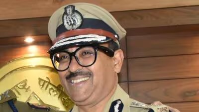 Amitesh Kumar photographed at the time of his appointment as Commissioner of Police, Pune City